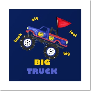 Big truck for kids Posters and Art